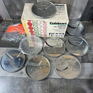 Cuisinart Complete DLC-8/DLC-10 Food Processor 8 Disc Set